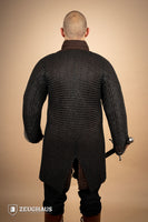 Chainmail Hauberk Roundring 10mm Burnished-GoblinSmith