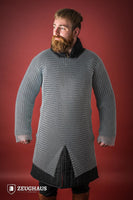 Chainmail Hauberk Roundring 10mm Galvanized-GoblinSmith