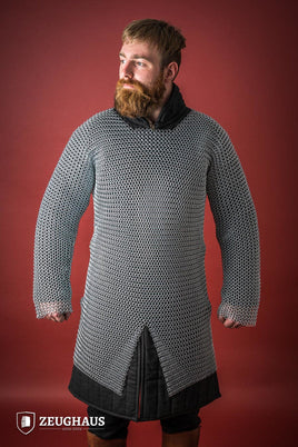 Chainmail Hauberk Roundring 10mm Galvanized-GoblinSmith