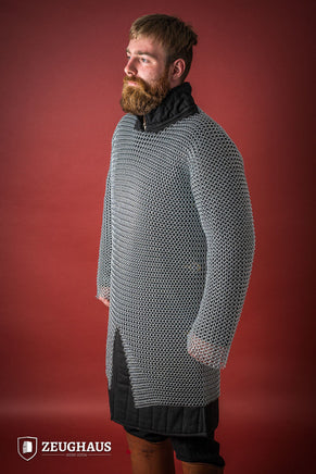 Chainmail Hauberk Roundring 10mm Galvanized-GoblinSmith
