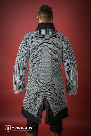 Chainmail Hauberk Roundring 10mm Galvanized-GoblinSmith