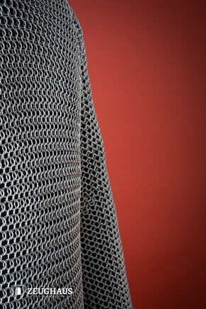 Chainmail Hauberk Roundring 10mm Galvanized-GoblinSmith
