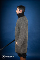 Chainmail Hauberk Roundring Riveted 10mm Steel Oiled-GoblinSmith