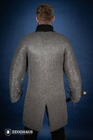 Chainmail Hauberk Flatring Riveted 6mm Steel Oiled-GoblinSmith