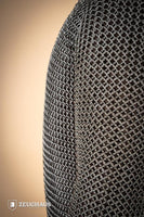 Chainmail Hauberk Roundring 9mm Steel Oiled-GoblinSmith