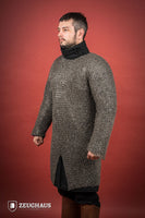 Chainmail Hauberk Flatring Riveted 9mm Stainless Steel-GoblinSmith