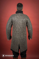Chainmail Hauberk Flatring Riveted 9mm Stainless Steel-GoblinSmith