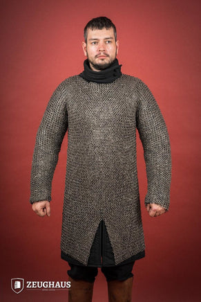 Chainmail Hauberk Flatring Riveted 9mm Stainless Steel-GoblinSmith