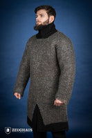 Chainmail Hauberk Flatring Riveted 9mm Titanium-GoblinSmith