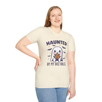 Haunted By My Dice Rolls Halloween T-Shirt-GoblinSmith