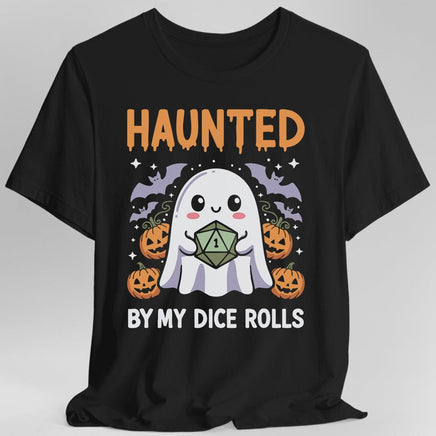 Haunted By My Dice Rolls Kawaii T-Shirt-GoblinSmith