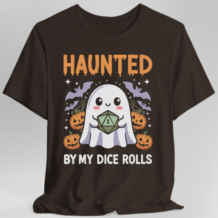 Haunted By My Dice Rolls Kawaii T-Shirt-GoblinSmith