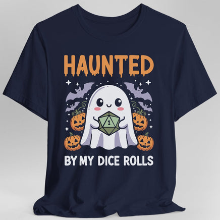 Haunted By My Dice Rolls Kawaii T-Shirt-GoblinSmith
