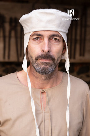 Wool Cap Hugo Natural-GoblinSmith