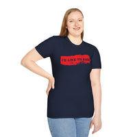 I'd Like to Rage Bloodstain T-Shirt-GoblinSmith