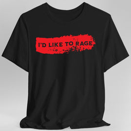 I'd Like to Rage Bloodstain T-Shirt-GoblinSmith