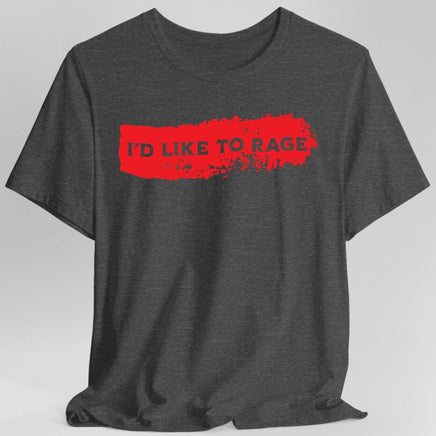 I'd Like to Rage Bloodstain T-Shirt-GoblinSmith