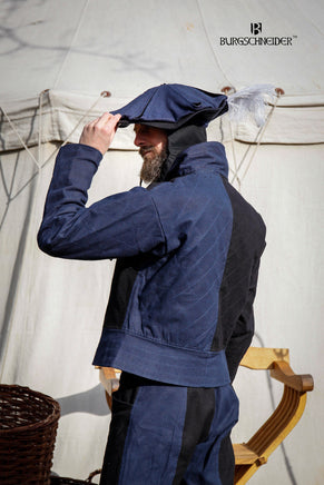 Landsknecht Jerkin Imperialis Blue/Black-GoblinSmith