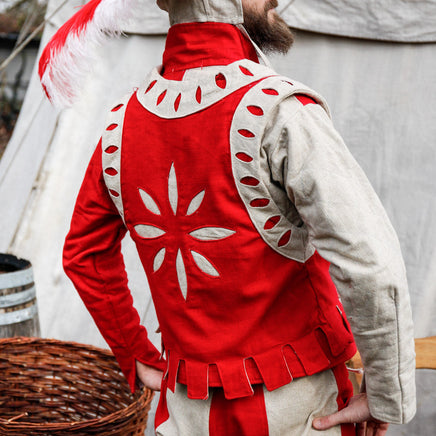 Landsknecht Vest Imperialis Red/Natural-GoblinSmith