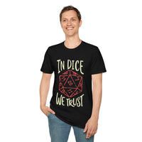 In Dice We Trust D&D T-Shirt-GoblinSmith