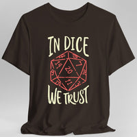 In Dice We Trust D&D T-Shirt-GoblinSmith