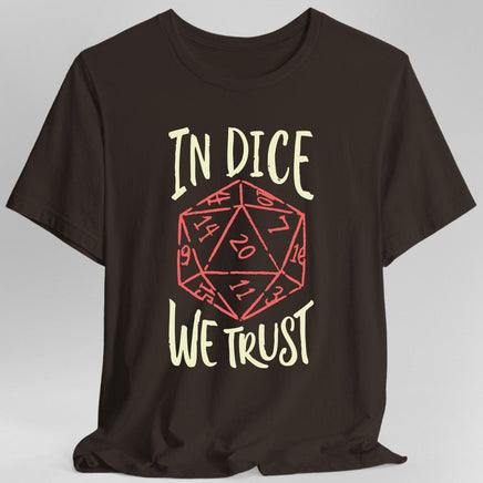 In Dice We Trust D&D T-Shirt-GoblinSmith