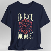In Dice We Trust D&D T-Shirt-GoblinSmith
