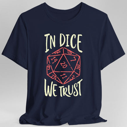 In Dice We Trust D&D T-Shirt-GoblinSmith