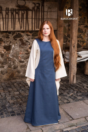 Surcot Isabella Woad Blue-GoblinSmith