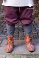 Rus Pants Ivar Herringbone Burgundy/Grey-GoblinSmith