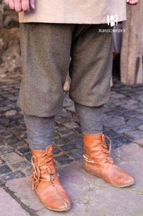 Rus Pants Ivar Herringbone Olive/Grey-GoblinSmith
