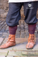 Rus Pants Ivar Herringbone Black/Grey-GoblinSmith