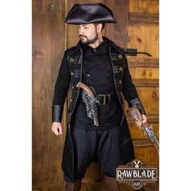 Jack Rackham Coat - Black-GoblinSmith