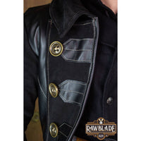 Jack Rackham Coat - Black-GoblinSmith
