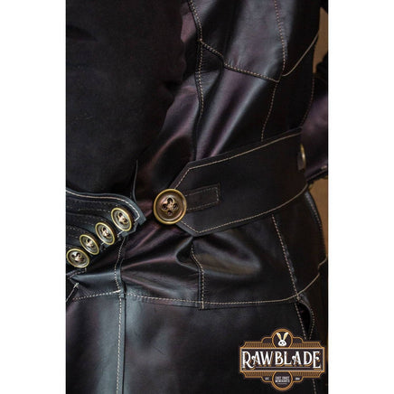 Jack Rackham Coat - Black-GoblinSmith