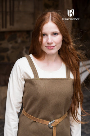Viking Dress Jodis Autumn Green-GoblinSmith