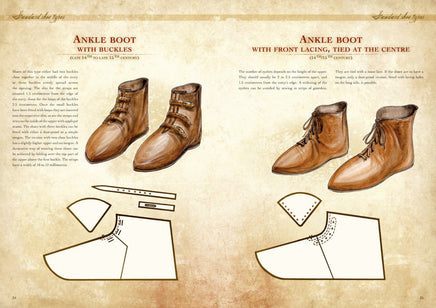 Make your own medieval clothing - Shoes of the High and Late Middle Ages-GoblinSmith