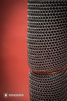 Chainmail Chausses Roundring 10mm Galvanized-GoblinSmith