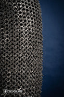 Chainmail Chausses Flatring Riveted 9mm Stainless Steel-GoblinSmith
