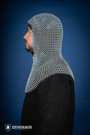 Chainmail Hood Roundring 10mm Galvanized-GoblinSmith