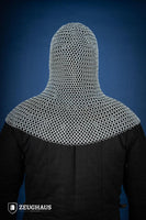 Chainmail Hood Roundring 10mm Galvanized-GoblinSmith