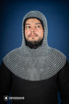 Chainmail Hood Roundring 10mm Galvanized-GoblinSmith