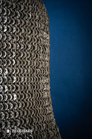 Chainmail Hood Flatring Riveted 6mm Steel Oiled-GoblinSmith