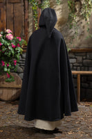 Children's Cape Leanaa Black-GoblinSmith