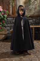 Children's Cape Leanaa Black-GoblinSmith