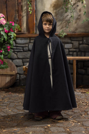 Children's Cape Leanaa Black-GoblinSmith