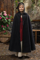 Children's Cape Leanaa Black-GoblinSmith