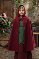Children's Cape Leanaa Red-GoblinSmith