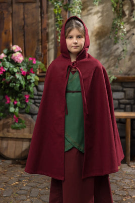 Children's Cape Leanaa Red-GoblinSmith