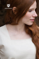 Trumpet Sleeve Under Dress Klara Natural-GoblinSmith
